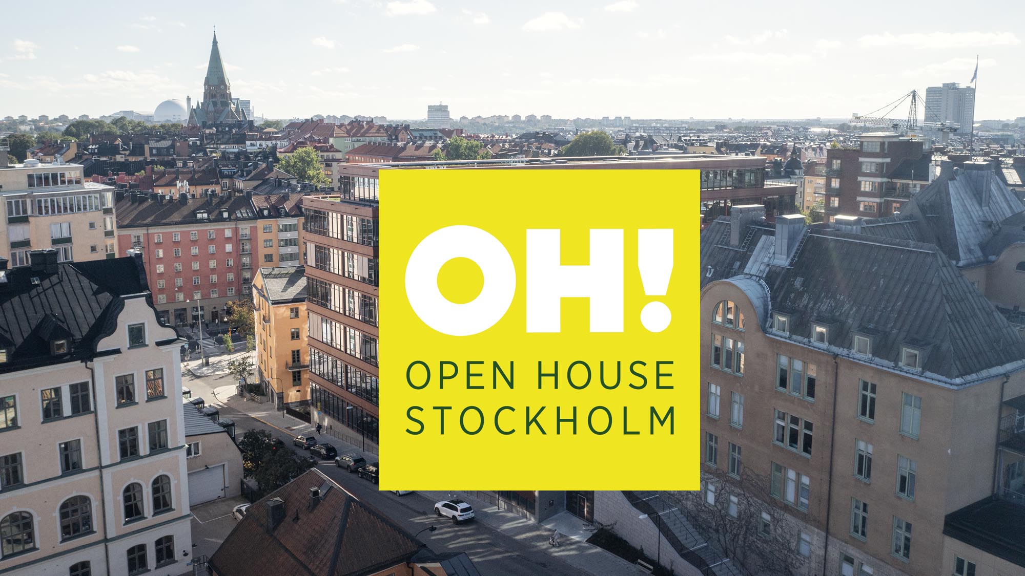 Open Houses logga på bild över Ersta sjukhus